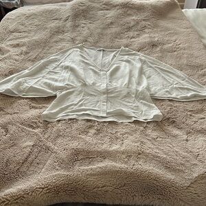 Zara Button Up Flowy Top